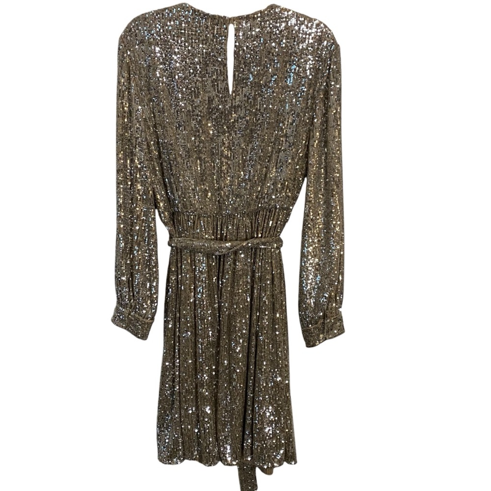 Sachin + Babi Sequin Chloe Long Sleeve Dress - Picture 4 of 6